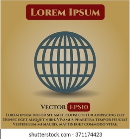 Icono de alta calidad de Globe (sitio web)