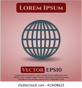 Icono de alta calidad de Globe (sitio web)