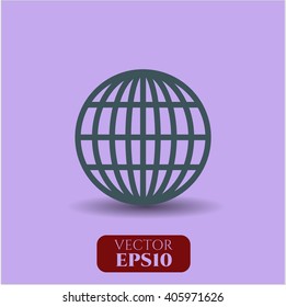 Icono o símbolo de globo (sitio web)