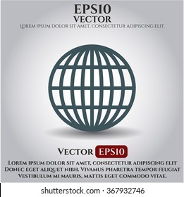 Globe (website) symbol