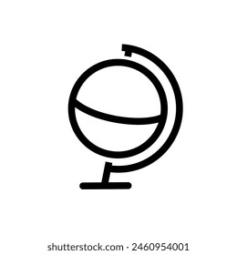Globe, Word - Vektorgrafik-Symbol