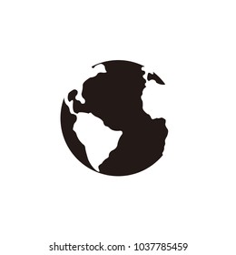 Globe, world, earth, isolated on white background