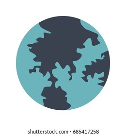 globe world earth map geography icon