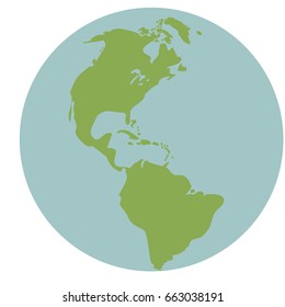 globe world earth map global continent