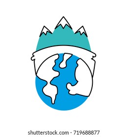 globe world ecology energy environment power