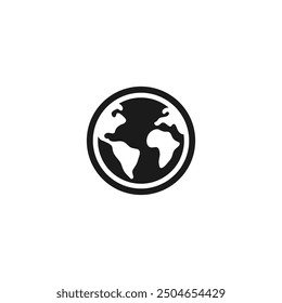 Globe world icon symbol vector illustration
