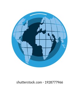 globe world map geography destination