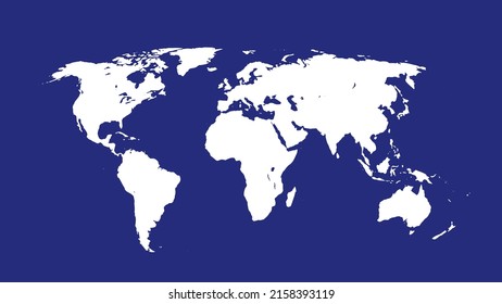 Globe world map vector illustration