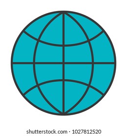 globe world technology connection concept