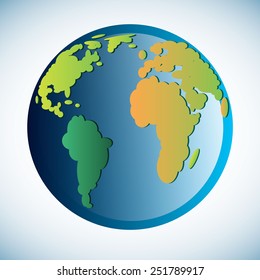 globe world vector earth globe planet graphic