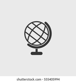 Globus icon illustration isolated vector sign symbol