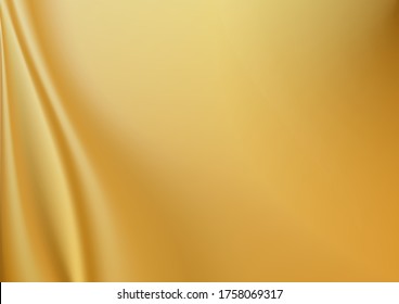 gloden silk vector background. Smooth elegant golden silk or satin luxury cloth texture can use as wedding background. Luxurious background design. In Sepia toned. Retro style.fabric silk texture.