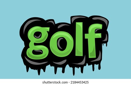 GLOF background writing vector design very cool and simple