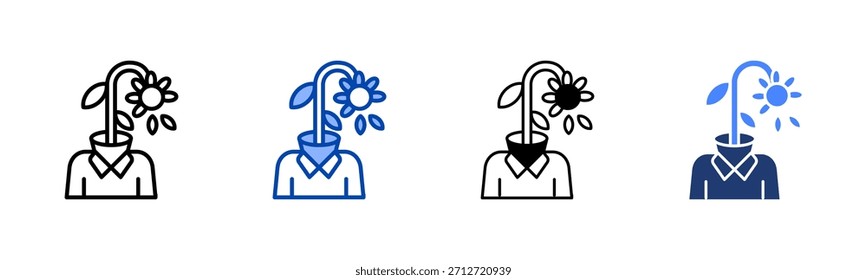 Gloom icon set multiple style collection