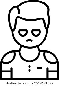 Gloom Vector Icon Design Symbol