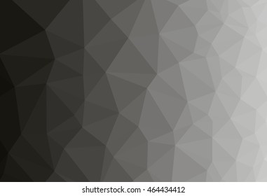 Gloomy vector background. Polygonal graphics. 