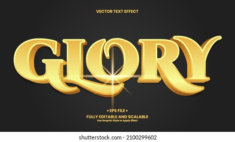 Effet de texte 3D splendide. Modèle d'effet de texte doré avec un style 3d utilisé pour le titre, le titre, le logo et la marque d'entreprise