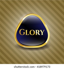 Emblema o insignia de oro de la gloria