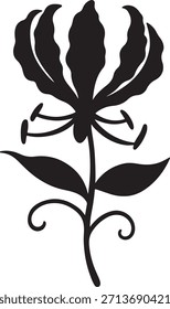 Glory Lily Icon - Vektorgrafik