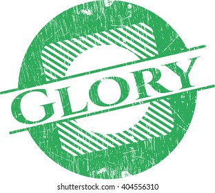 Glory rubber grunge texture seal