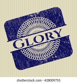 Glory rubber grunge texture stamp
