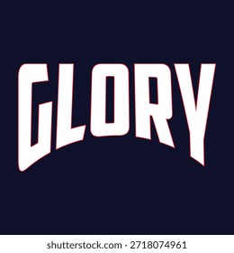 Glory Text, eleganter und goldener Texteffekt Stil