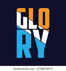 Glory Text, eleganter und goldener Texteffekt Stil