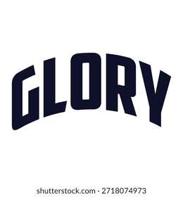 Glory Text, eleganter und goldener Texteffekt Stil