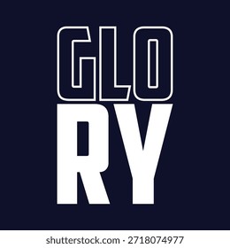 Glory Text, eleganter und goldener Texteffekt Stil