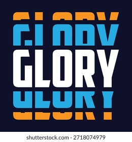 Glory Text, eleganter und goldener Texteffekt Stil