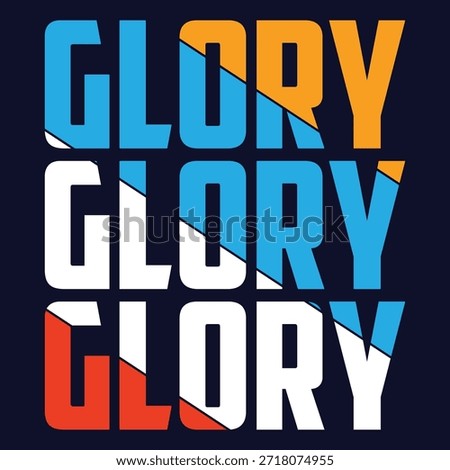 Glory text, elegant and golden text effect style