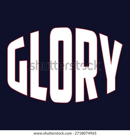 Glory text, elegant and golden text effect style