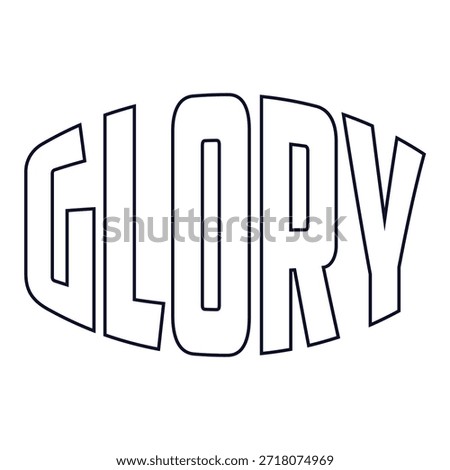 Glory text, elegant and golden text effect style