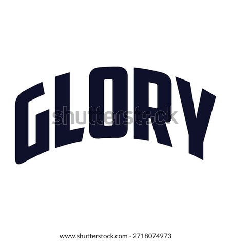 Glory text, elegant and golden text effect style