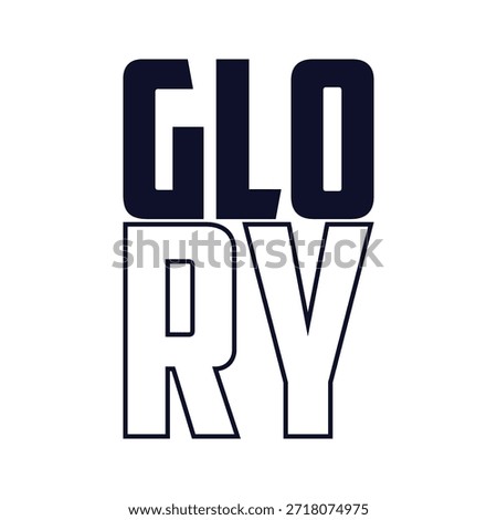 Glory text, elegant and golden text effect style