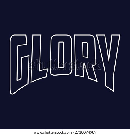 Glory text, elegant and golden text effect style