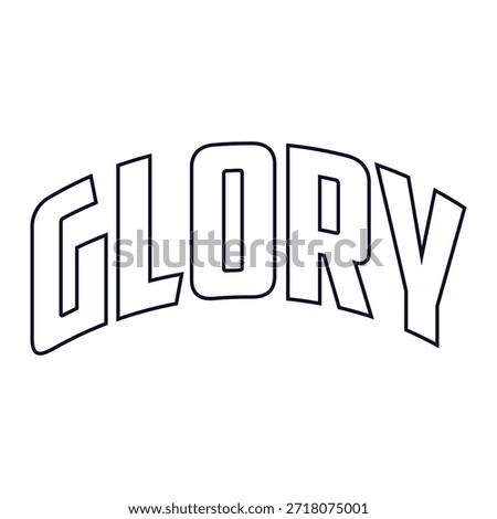 Glory text, elegant and golden text effect style