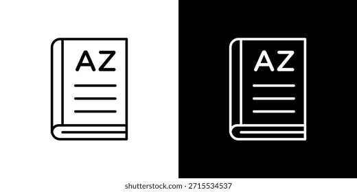 Ícones do glossário para elementos da interface do usuário. Ilustração vetorial de alta qualidade.