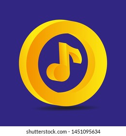 Glossy abstract 3D icons arranged in Currency Concept music. EPS 10. can be used as icons, elements, banners or backgrounds. - Vector