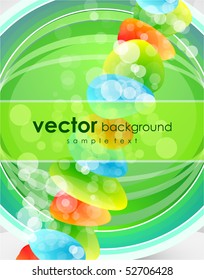 Glossy abstract background