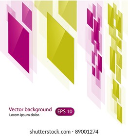 Glossy abstract background