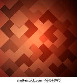 Glossy Abstract Geometric Shapes Background, Vector Seamless Pattern Design.