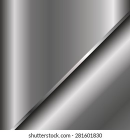 The glossy abstract metallic background