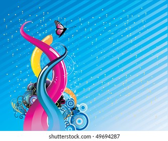 glossy abstract vector illustration