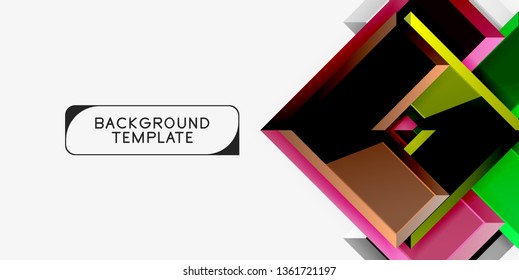 Fondo de las flechas brillante, ilustración vectorial