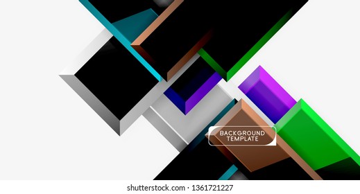 Fondo de las flechas brillante, ilustración vectorial