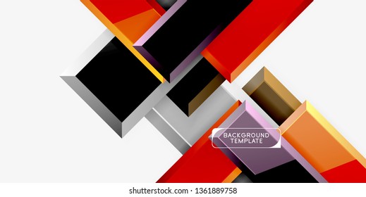 Fondo de las flechas brillante, ilustración vectorial