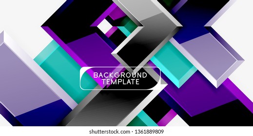Fondo de las flechas brillante, ilustración vectorial