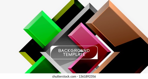 Fondo de las flechas brillante, ilustración vectorial