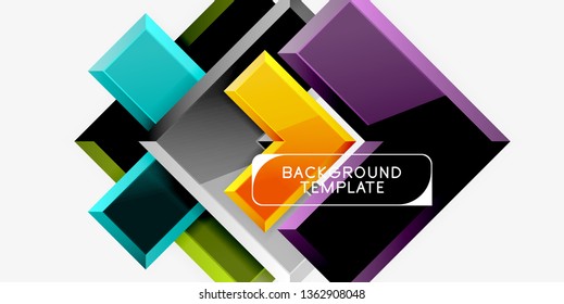 Fondo de las flechas brillante, ilustración vectorial